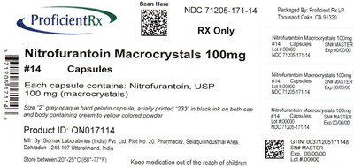 Nitrofurantoin-100mg-100capsules.jpg 71205-171-14 - Nitrofurantoin 100mg 100capsules