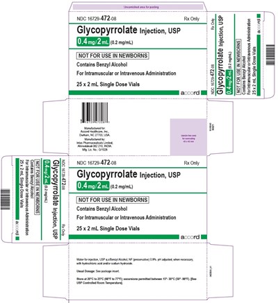 glycopyrrolate-injection-7.jpg Glycopyrrolate injection, USP 1 mg/5 mL (0.2 mg/mL) 10 x 5 mL Multiple Dose Vials - glycopyrrolate injection 7