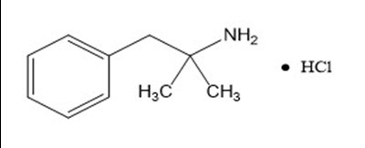 Chemical Structure - phentermine and topiramate extended release capsul 1