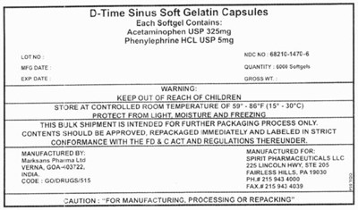 Principal Display Panel (D Time Sinus 01)