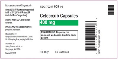 400mg-label.jpg Principal Display Panel - 400 mg Bottle Label - 400mg label