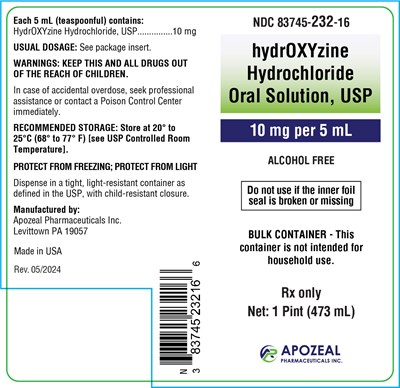 Principal Display Panel (473 mL Bottle Label)