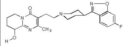 Chemical Structure - invega 01