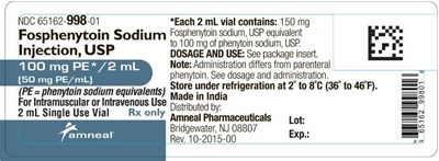 100 mg (Fosphenytoin Sodium Injection Usp 3)