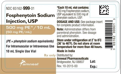 500 mg (Fosphenytoin Sodium Injection Usp 5)