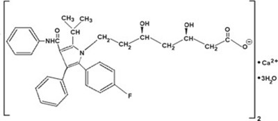 Image Description (Atorvastat Cal Usp Structure)