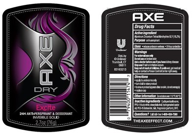 Axe Dry Excite 2.7 Pdp (Axedryexcite2pt7pdp)