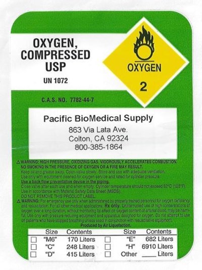 Label (Oxygen)