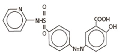 Chemical Structure (Sulfasalazine 01)