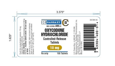 This Is The 10 mg Container Label (Oxycodonecontain10mg)