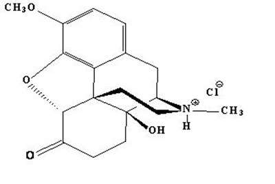 This Is The Structural Formula (Structure Oxycodone)
