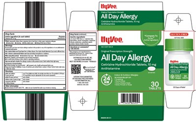 Hyvee All Day Allergy Carton Image