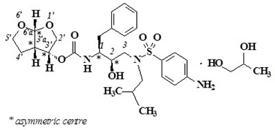 darunavir-str.jpg Chemical Structure - darunavir str