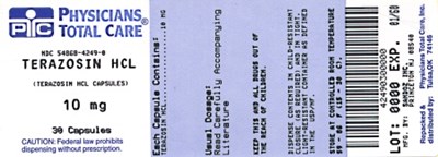 Terazosin Hydrochloride 10 mg Label - 4249