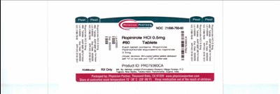 Ropinirole HCl 0.5mg (88c5b939 A658 4972 B849 E5c00a447b53 02)
