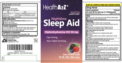 Sleep Aid Liquid (446   Nighttime Sleep Aid 1)