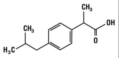 Ibuprofen-structure (Hbt Ibuprofen Str2)