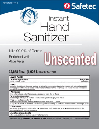 Principal Display Panel – 34,688 Fl. Oz. Container Label (Uns00 0000 01)