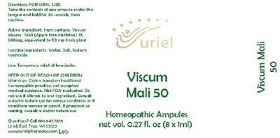 Viscummali50ampules