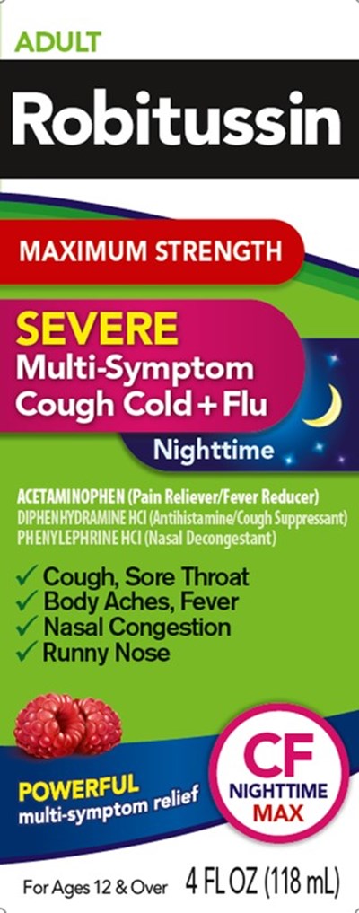 image-01.jpg Robitussin Severe MS CCF NT 118 ml Bottle Carton - image 01
