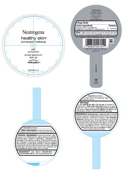 neutrogena-08.jpg PRINCIPAL DISPLAY PANEL - 9.9 g Container Label - WARM BEIGE 90 - neutrogena 08