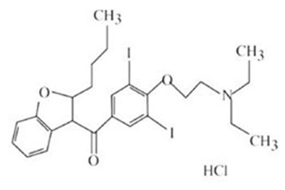 Amiodarone Structural Formula (Image 02)