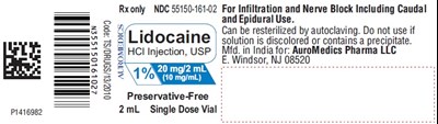 lidocaine-fig1.jpg PACKAGE LABEL-PRINCIPAL DISPLAY PANEL - 1% 20 mg/2 mL (10 mg/mL) - 2 mL Container Label - lidocaine fig1