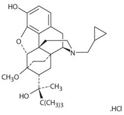 Chemical Structure - buprenorphine hydrochloride 1