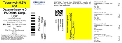 Tobramycin 03% And Dexamethasone 01% Ophth Susp Usp (Carton)