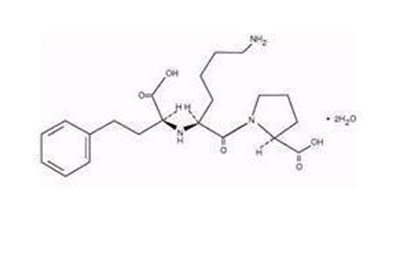 Structural Formula Of Lisinopril (Lisinopril Tablets 1)
