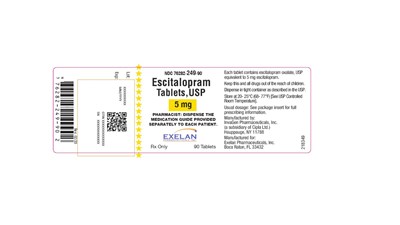 5mg.jpg Principal Display Panel – 5 mg Bottle Label - 5mg