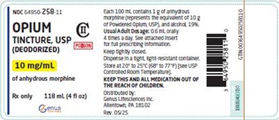 Principal Display Panel (118 mL Bottle Label)
