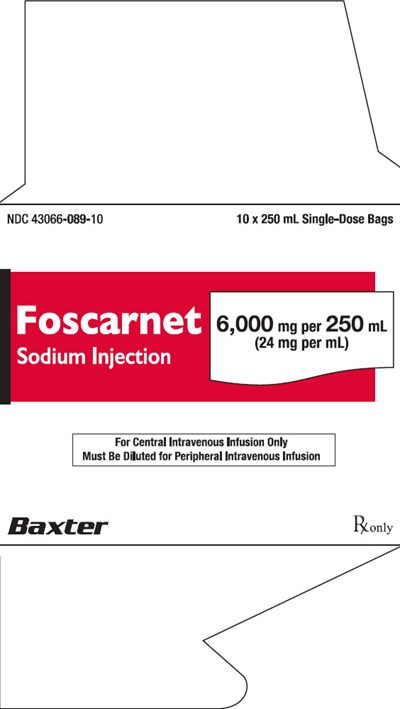 Foscarnet Carton Label 43066-089-10  2 Of 3 (Image 05)