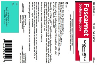 Foscarnet Carton Label 43066-089-10  3 Of 3 (Image 06)
