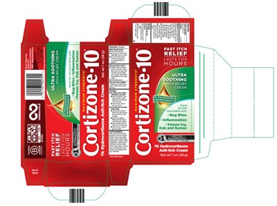 Maximum Strengthcortizone 10ultra Soothingitch Relief Cream 1% Hydrocortisoneanti-itch Creamnet Wt 1 Oz (28 G) (Cortizone 10 Ultra Soothing Itch Relief Cream 01)