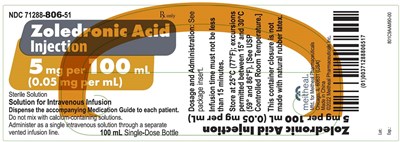 Vial Label (Zol10 0002 03)