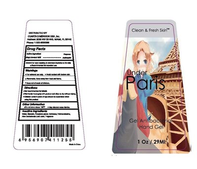 Image Of Bottle Label (Label Up)