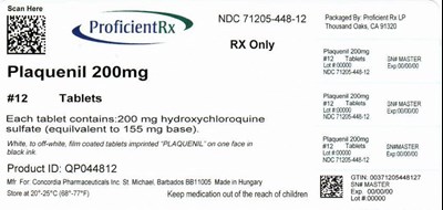 bottle-label-100ct.jpg 71205-448-12 - bottle label 100ct