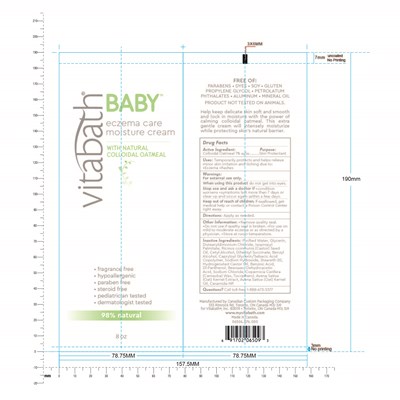 Tube Label (Vb18 37 8oz Eczema Cream Tube 4fda 190522)