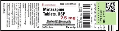 7.5 30 - mirtazapine tablets usp 2