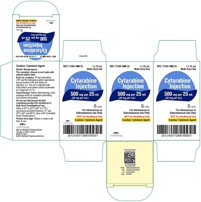 Principal Display Panel – Cytarabine Injection 500 mg Per 25 mL Carton (Cyt03 0000 03)