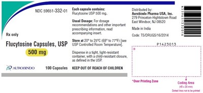 flucytosine-fig2.jpg PACKAGE LABEL-PRINCIPAL DISPLAY PANEL - 500 mg (100 Capsules Bottle) - flucytosine fig2
