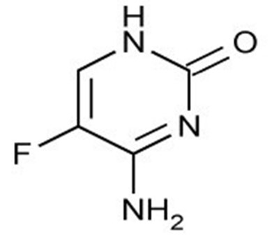 Chemical Structure - flucytosine str