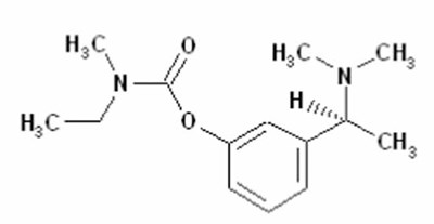Chem Structure (Rivastigmine Transdermal System 1)
