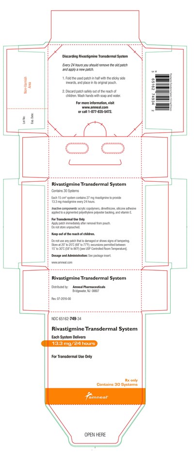 13.3 Carton (Rivastigmine Transdermal System 23)