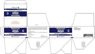 Midazolam Spl Carton Label