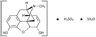 Chemical Structure (Morphine Sulfate Ir 1)