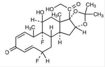 Structure (Fluocinolone Acetonide Chemical Structure)