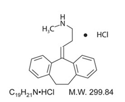 The Structural Formula For Nortriptyline (Nortriptyline Capsules 10 mg 25 mg 50 mg 75 mg 1)