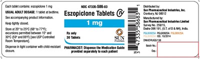 eszopiclone-label-1mg - eszopiclone label 1mg